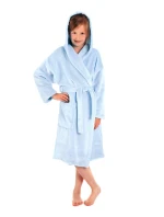 Detský župan Siena s kapucňou 9156 svetlomodrý - Vestis