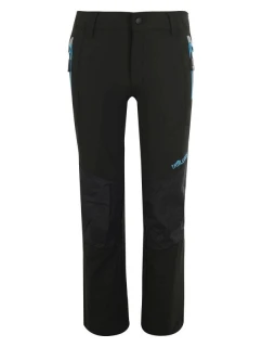 Trollkids Detské softshellové nohavice pre dievčatá/chlapcov Lysefjord Pants black (147-603)