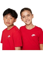 Detské tričko Nike Sportswear červené FZ5177 657