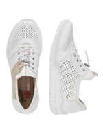 Pohodlná poltopánka Rieker W L3254-80 biela