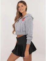 Mikina CLM BL 1331.02P sivá