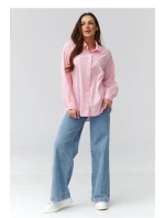 Košeľa s dlhým rukávom model 224100 Makadamia