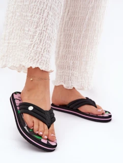 Japonki Klapki Damskie Piankowe Big Star RR274A111 Czarne