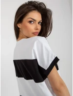 Blúzka RV BZ 8640.36X biela a čierna Blúzka RV BZ 8640.36X biela a čierna