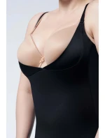 Zoštíhľujúca košieľka 222 Black - Julimex