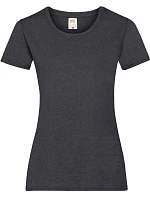 Fruit of the Loom Lady-Fit Valueweight T Dámske tričko 16.1372 tmavošedá melírovaná Fruit of the Loom Lady-Fit Valueweight T Dámske tričko 16.1372 tmavošedá melírovaná