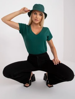 Tričko RV TS 4832.35P tmavo zelená