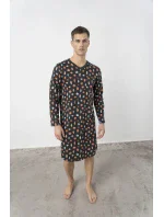 Pohodlná pánska nočná košeľa 17617 - Vamp Pohodlná pánska nočná košeľa 17617 - Vamp