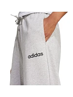 Dámske nohavice adidas Essentials Linear French Terry Cuffed Pants light grey JC5953 women Dámske nohavice adidas Essentials Linear French Terry Cuffed Pants light grey JC5953 women