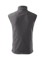 Vision pánska softshellová vesta steel grey