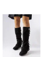 Čižmy na klinovom podpätku model 205872 Solea Čižmy na klinovom podpätku model 205872 Solea