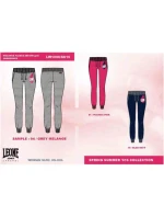 Dámske dlhé nohavice LEONE LW1008/S16 tmavomodré "S"