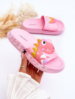 Detské penové papuče Dinosaur Pink Dario