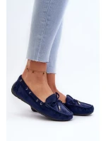 Dámske semišové mokasíny Navy Blue Si Passione Dámske semišové mokasíny Navy Blue Si Passione