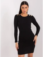 Dámske šaty RV SK 9219.13P Black - FPrice