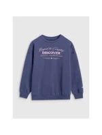 Dievčenská oversize mikina s kapucňou 4F 4FJRAW25TSWSF2428-33S