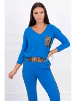 Maskovacia sada s leopardím potlačou