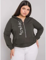 Blúzka RV BL 7179.27 tmavá khaki