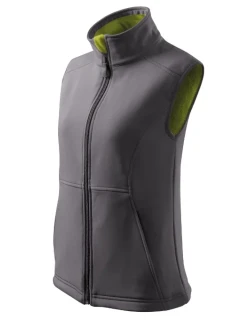 Vision dámska softshellová vesta steel grey
