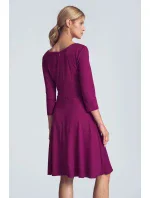 Dámske šaty M709 fuchsiové - Figl