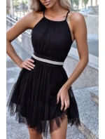 Dámske spoločenské šaty model 208929 With You Black - Duet AM