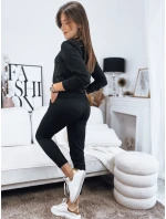 MILIAN dámska tepláková súprava čierna FashionStreet AY0818 MILIAN dámska tepláková súprava čierna FashionStreet AY0818