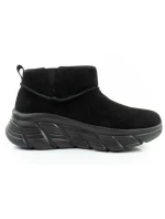 Skechers Dámske zimné členkové topánky zateplené kožené dámske