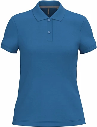 Kariban K 242 Dámske polo tričko z piké 20.K242 svetlo kráľovská modrá Kariban K 242 Dámske polo tričko z piké 20.K242 svetlo kráľovská modrá