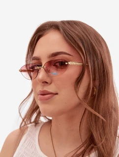 Dámské sluneční brýle s UV filtrem Růžové