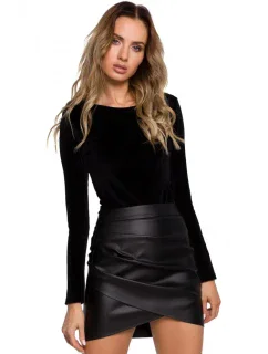 M567 Zamatové body - čierne