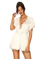 Saténový župan Prima Neve peignoir - Obsessive