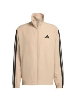 Pánske tepláky adidas Sportswear Basic 3-Stripes Woven Tracksuit Beige JX3149