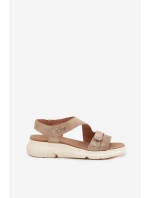 Dámske sandále na klinoch Beige Maroriella Dámske sandále na klinoch Beige Maroriella