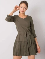 Šaty LK SK 507733.80P khaki Šaty LK SK 507733.80P khaki