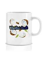 Personalizovaný klasický biely keramický hrnček s objemom 300 ml s letným ovocím Personalizovaný klasický biely keramický hrnček s objemom 300 ml s letným ovocím