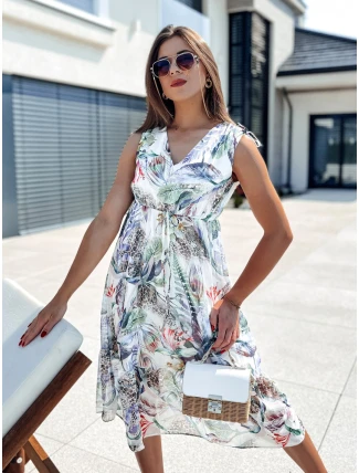 ROSALIE šaty biele FashionStreet EY2529 ROSALIE šaty biele FashionStreet EY2529