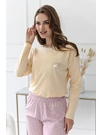 Pyžamo Taro 3617 Marigold, s dlhými rukávmi, veľkosti S–XL, Z26/27 Pyžamo Taro 3617 Marigold, s dlhými rukávmi, veľkosti S–XL, Z26/27