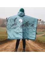 Hrubé pončo Offlander s otepľovačom OFF_CACC_49 Hrubé pončo Offlander s otepľovačom OFF_CACC_49