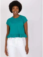 Tričko TW TS 1053.21X tmavo zelená