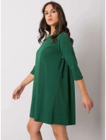 Dámske šaty RV SK 7321.70 tmavo zelené - Rue Paris