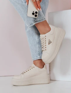 Dámske tenisky na platforme SNIKPIK beige FashionStreet ZY0927