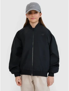 Dievčenská prechodná bunda bomber 4F 4FJWSS25TJACF184-20S