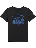 Chlapčenské tričko 4F M2815 tmavočierne 4FJWSS26TTSHM2815 20S