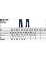 ProJob 2501 Waistpants (146–156) Pánske pracovné nohavice 64.501L čierne ProJob 2501 Waistpants (146–156) Pánske pracovné nohavice 64.501L čierne