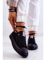 Klasyczne Trampki Cross Jeans JJ2R4019C Czarne