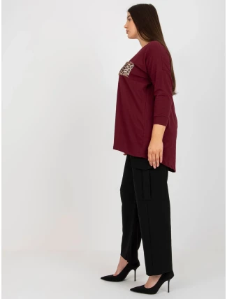 Blúzka VI BZ 2901.49P tmavo fialová