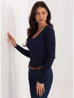 Blúzka WT BZ A1076.15 tmavomodrá