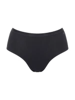 Dámske bavlnené midi nohavičky GO Daily 3P - BLACK - black 0004 - SLOGGI Dámske bavlnené midi nohavičky GO Daily 3P - BLACK - black 0004 - SLOGGI