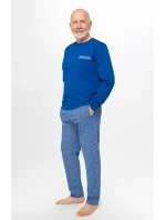 Pánske pyžamo Martel 412 Marcel II dł/r M-2XL Pánske pyžamo Martel 412 Marcel II dł/r M-2XL
