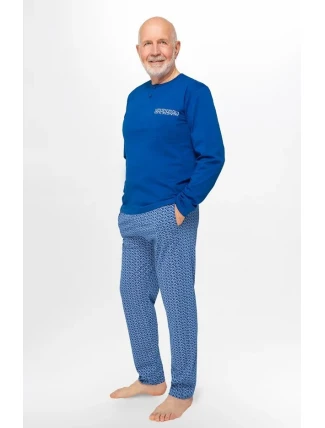 Pánske pyžamo Martel 412 Marcel II dł/r M-2XL Pánske pyžamo Martel 412 Marcel II dł/r M-2XL